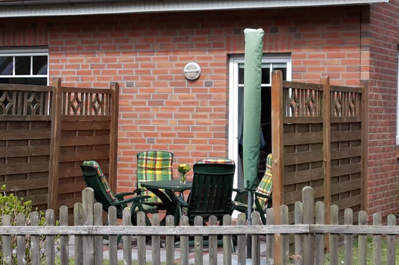 Langeoog  Terrasse Wohnung 1